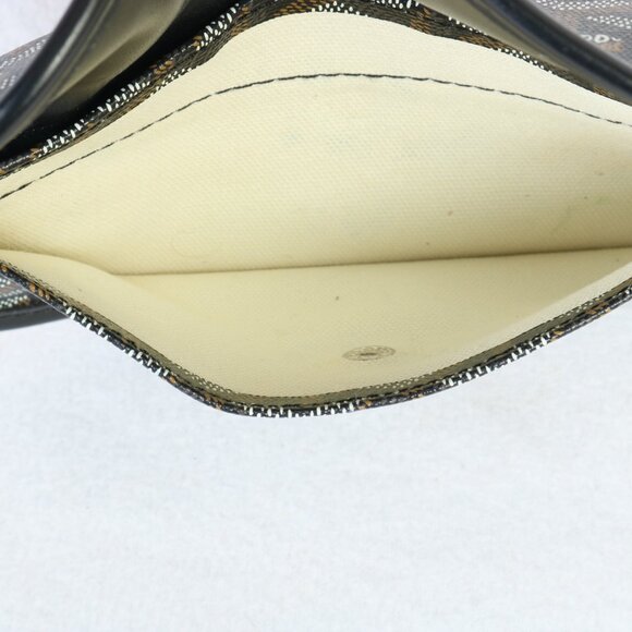GOYARD ANJOU SAINT LOUIS TOTE BROWN BLACK LOGO INSIDE POUCH COIN PURSE ONLY - Picture 8 of 8